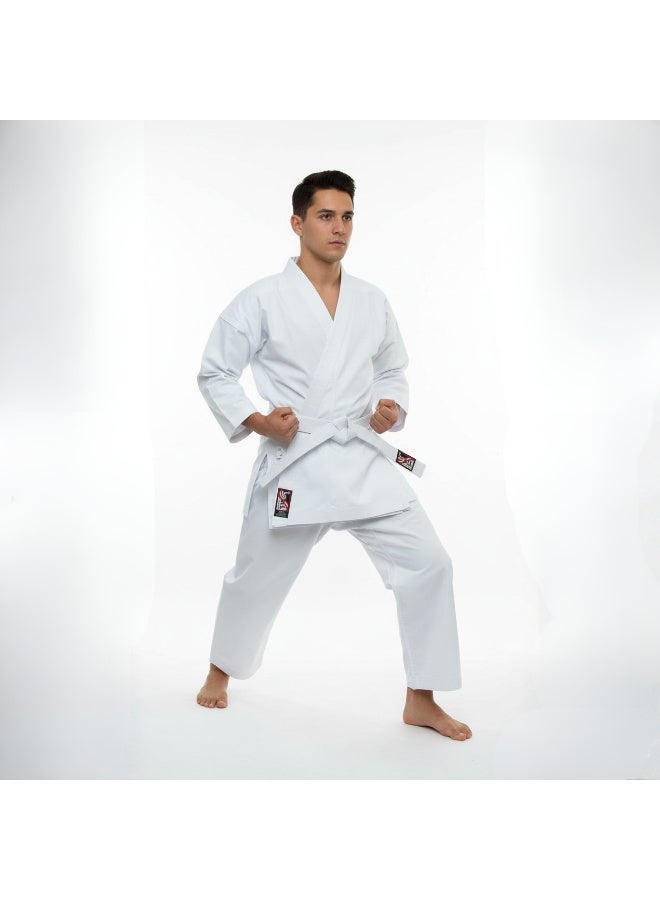 Spall Three piece Karate Suit all ages for Kids, Men and Women Lightweight Karate Uniform ,Judo, Kickboxing, Martial Arts, Karate School Academy Training and Fight - Image 1